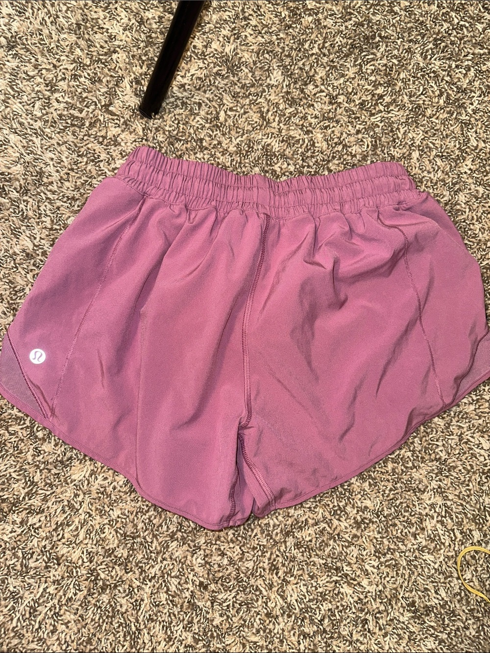 lululemon athletica Mauve Pink Hotty Hot Running Shorts